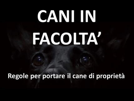 Cani in Facoltà