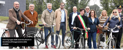 inaugurazione ciclabile Lodi 13.10.2019