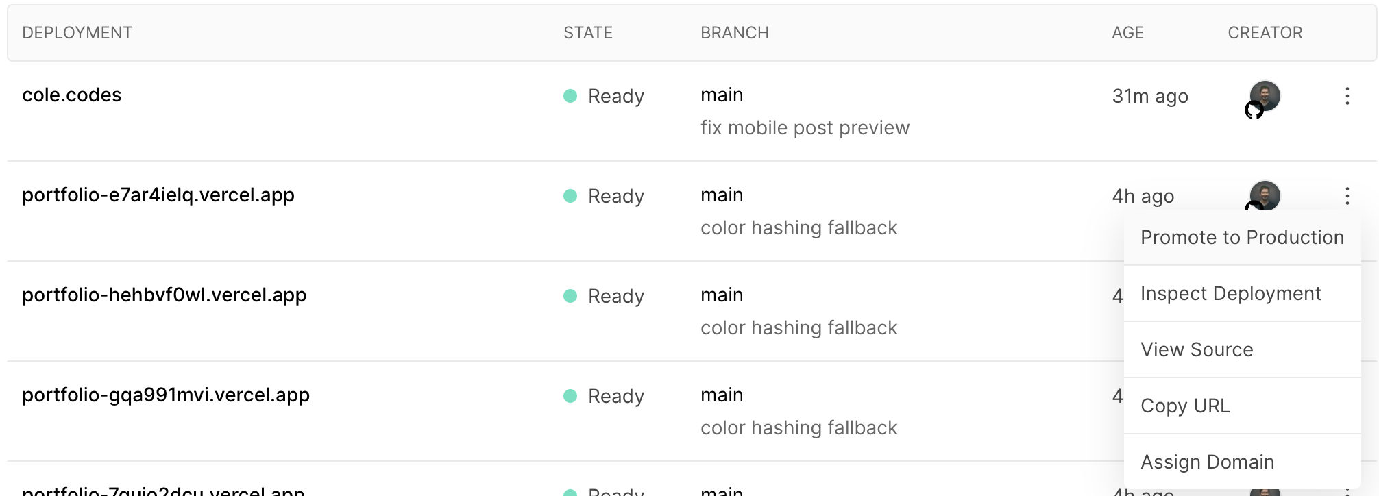 Vercel - Application Deployments Demo