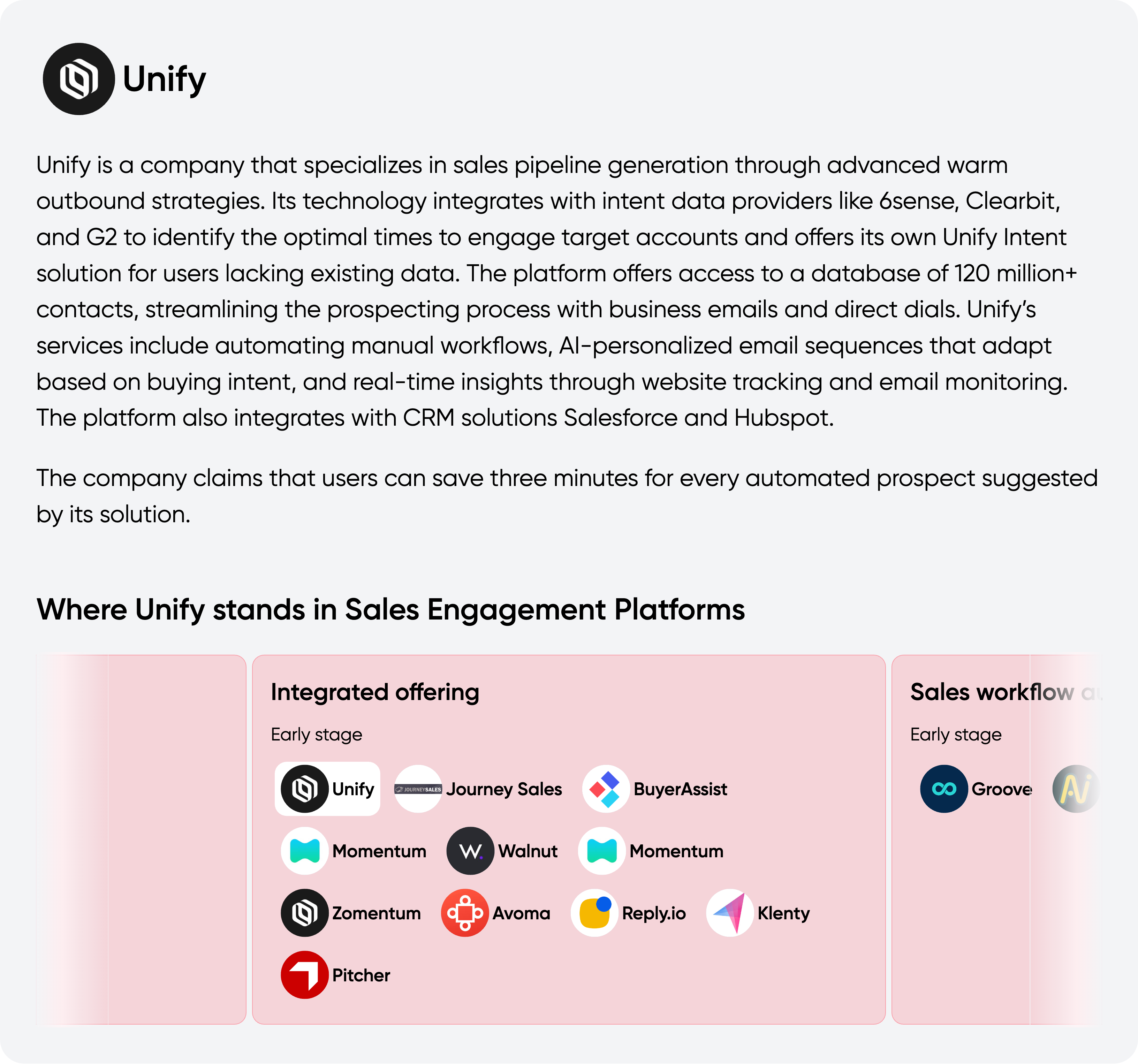 Unify - Product Description