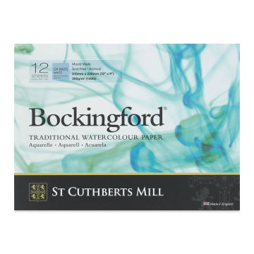 Bockingford Watercolor Gluebound Pad - Cold Press, 12" x 9" (front cover)
