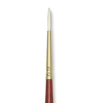 Open in modal - Blick Master Bristle Brush - Round, Long Handle, Size 2 close up
