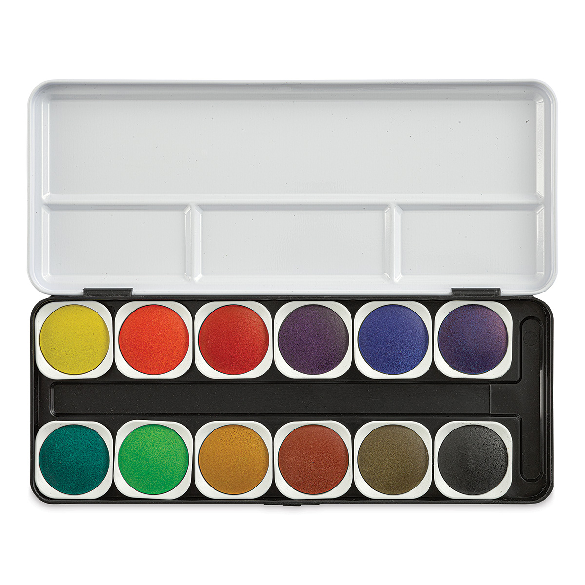 Glitter Metallic Watercolor Set-12 Assorted Colors