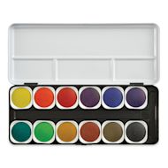Finetec Artist Mica Transparent Watercolor Pan Sets