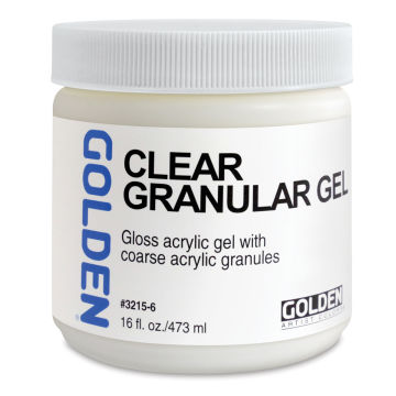 Golden Acrylic Gel Medium - Clear Tar, 16 oz jar