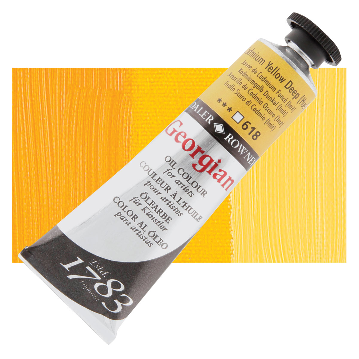 Cadmium Yellow Deep Oil Paint