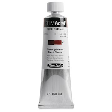 Open in modal - Schmincke Primacryl Professional Acrylic Paint - Burnt Sienna, 150 ml Tube