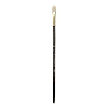 Open in modal - Princeton Series 6300 Dakota Synthetic Bristle Brush - Filbert, Long Handle, Size 4