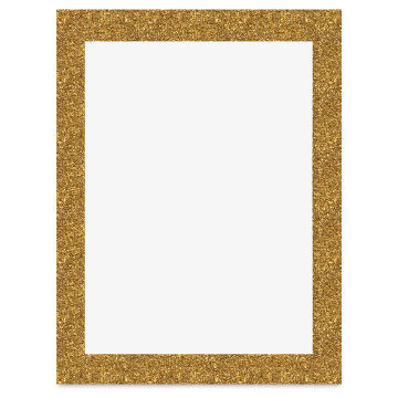Royal Brites Ultra-Brite Glitter Frame Poster Board - Gold Glitter, 22" x 28"