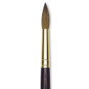 Da Vinci Harbin Kolinsky Brush - Sharp Round, Short Handle, Size