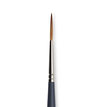 Open in modal - Winsor & Newton Professional Watercolor Synthetic Sable Brush - Rigger, Size 2, Short Handle close-up