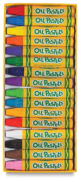 Gallery Oil Pastel, L: 7 cm, 10 mm, Neon Colours, 12 pc, 1 Pack