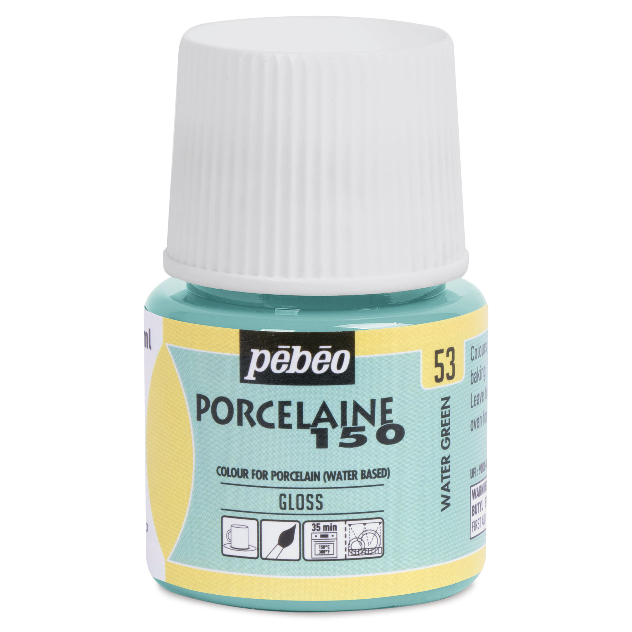 Pebeo 024053 Porcelaine150 Pastel Water Green 45ml