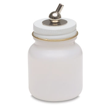 Paasche Airbrush Bottle - Plastic, complete assembly, 3 oz
