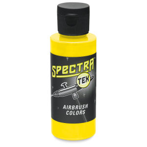 Badger Spectra Tex Airbrush Color - 2 oz, Transparent Brilliant Yellow