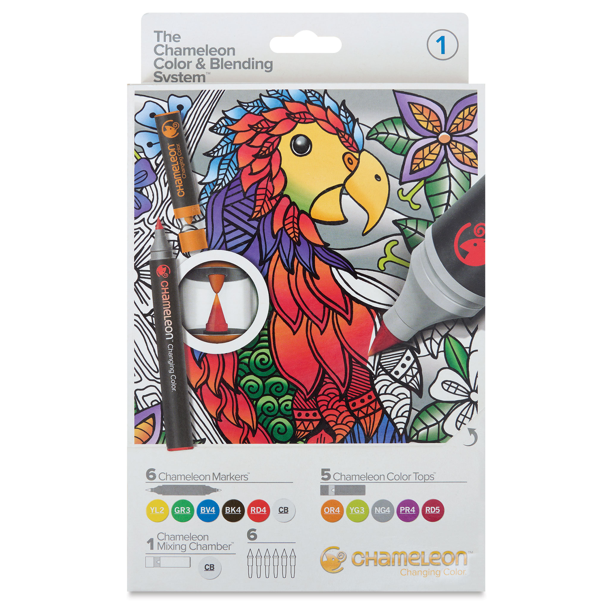 Chameleon Color and Blending System Set 7 with Markers and Color Tops