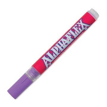 Open in modal - Alpha6 AlphaFlex Textile and Leather Paint Marker - Light Purple, 4 mm