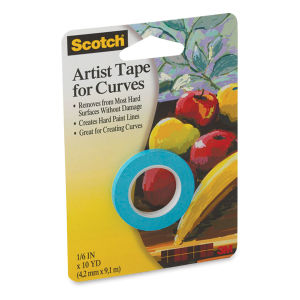 Scotch Artist Tape for Curves - 1/8" x 10 yds