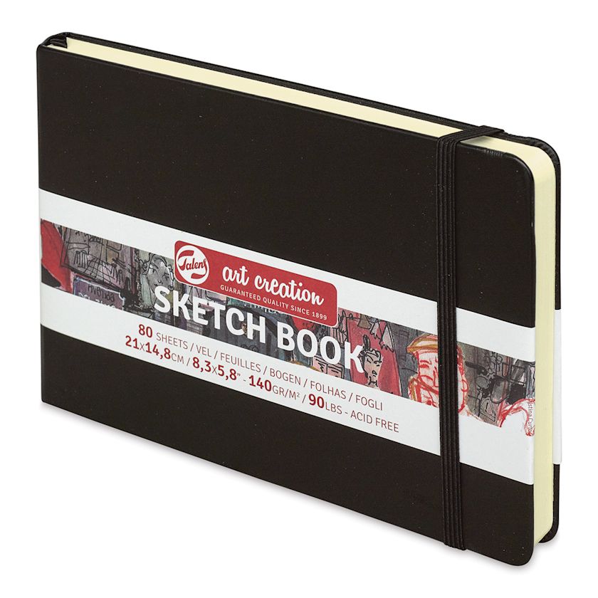 Talens Art Creations Sketchbook - Black, 5.8