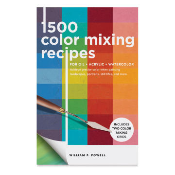 1,500 Color Mixing Recipes for Oil, Acrylic & Watercolor (Book Cover)