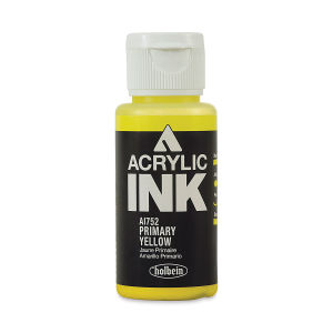 Holbein Acrylic Ink - Primary Yellow, 30 ml
