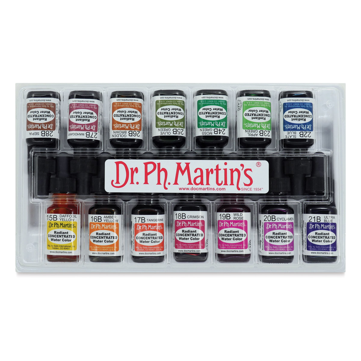Dr. Ph. Martin's Radiant Concentrated Watercolors and Sets | BLICK ...