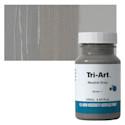Tri-Art High Viscosity Artist Acrylic - Neutral Gray, 120 ml jar