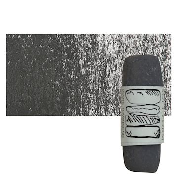 Open in modal - Townsend Artists' Soft Form Pastel - Dark Gray (Light) pastel and swatch