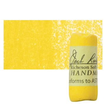 Open in modal - Richeson Soft Handrolled Pastel - Earth Yellow EY8, pastel and swatch