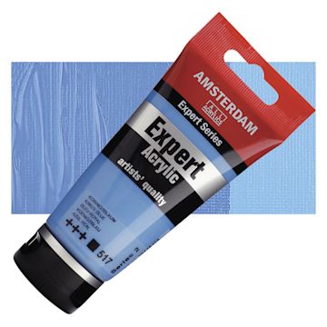 Open in modal - Amsterdam Expert Series Acrylic - King's Blue, 75 ml tube and swatch