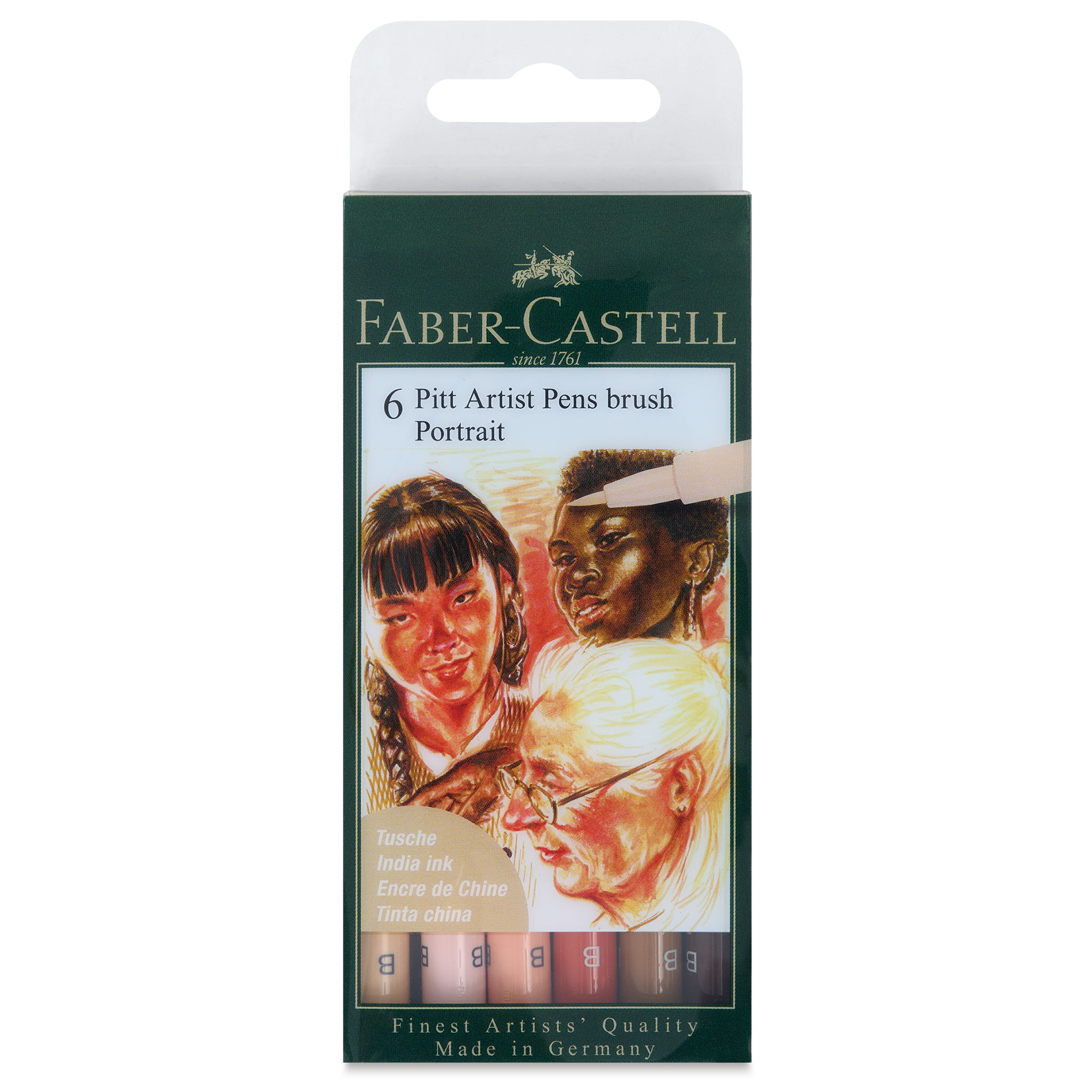 FABER-CASTELL Matite di colore GRIP 112406 6 colori - Papedis AG