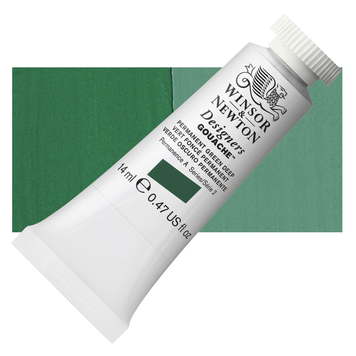 Winsor & Newton Designers' Gouache - Permanent Green Deep S2