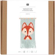 Longstitch Embroidery Kits Fox Kit - 18 x 30 cm (7.1" x 11.2")