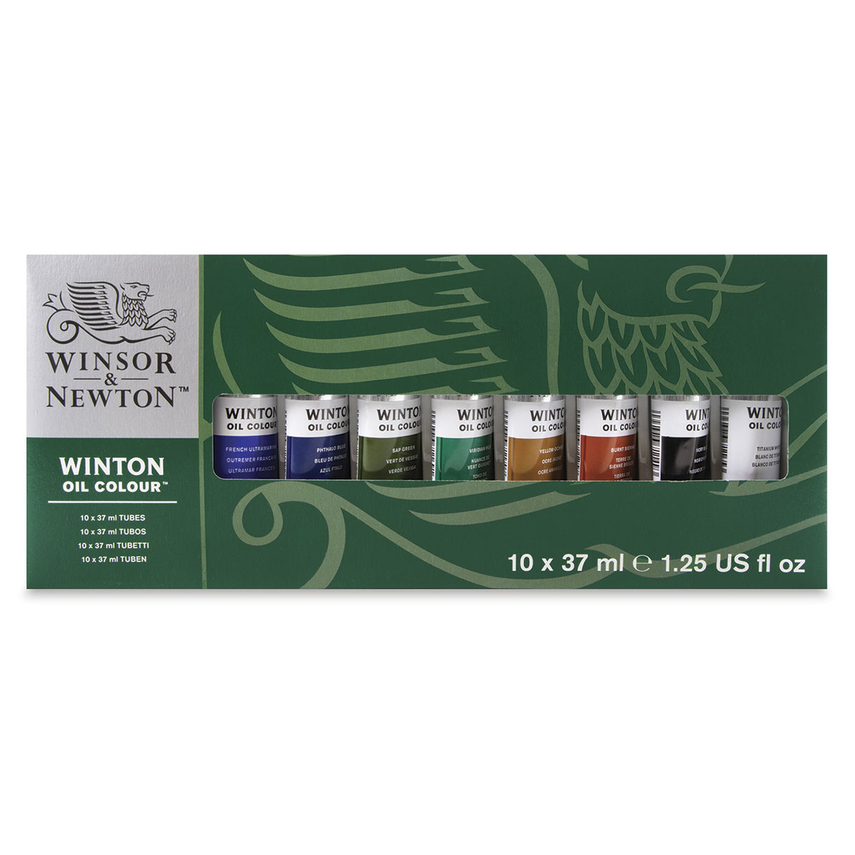  Winsor & Newton Winton Oil Color Paint Set, 20 x 12ml (0.4-oz)  Tubes