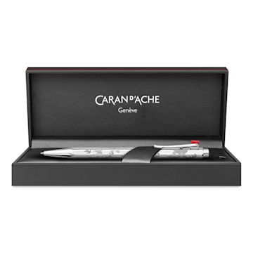 Open in modal - Caran d'Ache Ecridor Flowers Ballpoint Pen, in packaging