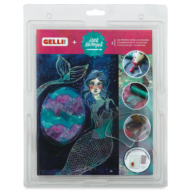 Gelli Arts x Jane Davenport Seashell Printing Sets - Front of package

