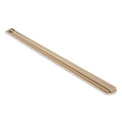 Midwest Products Basswood Strips - 15 Pieces, 1/8" x 1/4" x 24" (end view)