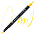Lyra Aqua Brush Duo Marker - Lemon Yellow 007