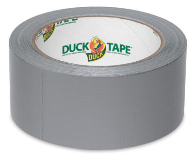 Color Duck Tape - 1.88'' x 20 yds, Old School Silver
