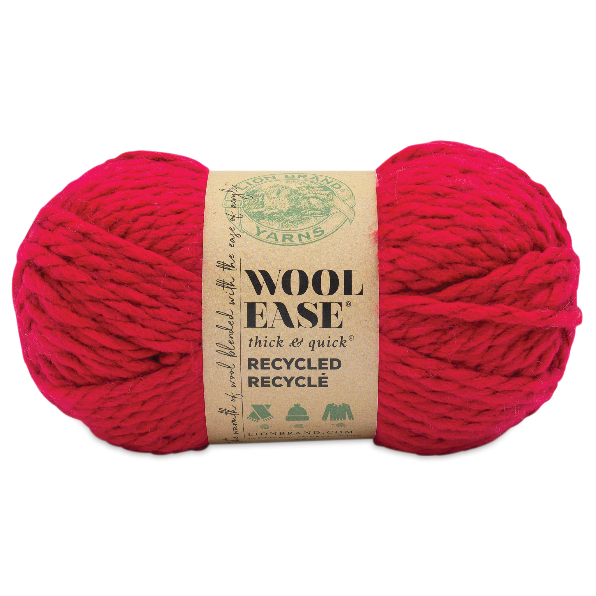 Lion Brand Fishermen Wool Ready To Dye Hank Natural Yarn