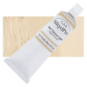 CAS AlkydPro Fast-Drying Alkyd Oil Color - Buff Titanium Light, 70 ml tube