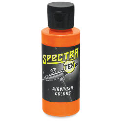 Badger Spectra Tex Airbrush Color - 2 oz, Transparent Bright Orange