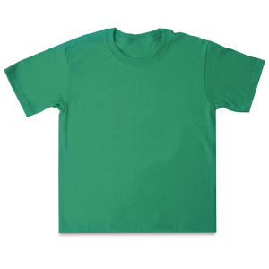 First Quality 50/50 T-Shirts, Youth Sizes - Kelly Green Large (14-16)