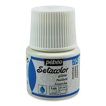 Open in modal - Pebeo Setacolor Fabric Paint - Diamond, Glitter, 45ml Bottle
