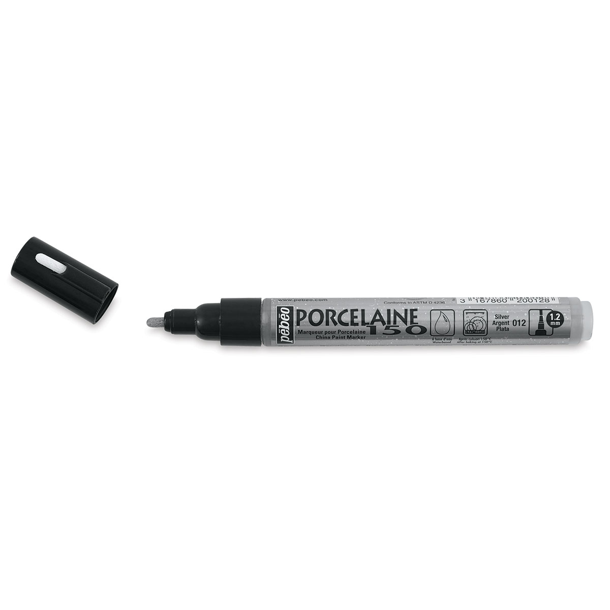 White Color Permanent Marker Pen for Black Surface - China