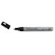 Pebeo Porcelaine 150 Paint Markers - Broad tip Silver Marker shown uncapped and horizontally