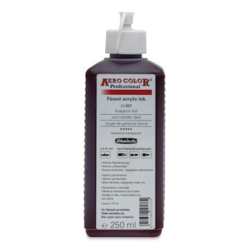 Open in modal - Schmincke Aero Color Professional Airbrush Color - 250 ml, Red Madder Dark