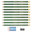 General's Kimberly Graphite Pencils Set - Drawing Pencil Kit, Pkg of 10