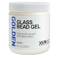 Golden Glass Bead Gel