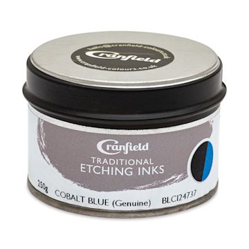 Open in modal - Cranfield Traditional Etching Ink - Cobalt Blue, 250 g - front